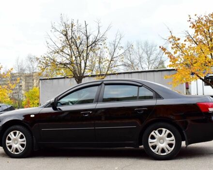 Черный Хендай Соната, объемом двигателя 2 л и пробегом 212 тыс. км за 4800 $, фото 5 на Automoto.ua