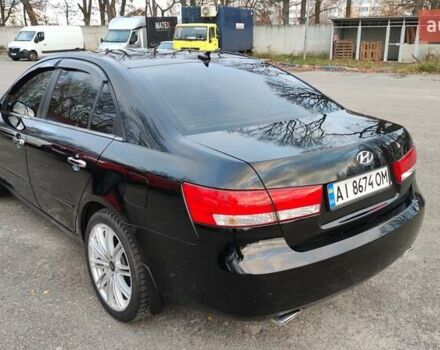 Хендай Соната 2006 у Буче на Automoto.ua Чорний Хендай Соната, об'ємом двигуна 3.34 л та пробігом 215 тис. км за 5999 $, фото 15 на Automoto.ua