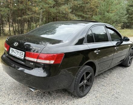 Черный Хендай Соната, объемом двигателя 3.3 л и пробегом 228 тыс. км за 5950 $, фото 10 на Automoto.ua