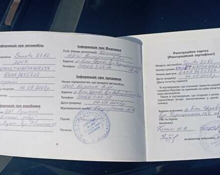 Черный Хендай Соната, объемом двигателя 2 л и пробегом 180 тыс. км за 5950 $, фото 5 на Automoto.ua