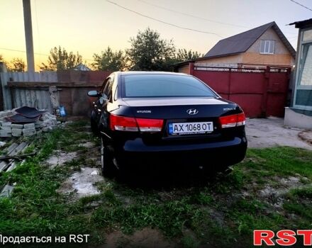 Черный Хендай Соната, объемом двигателя 2 л и пробегом 240 тыс. км за 6000 $, фото 2 на Automoto.ua