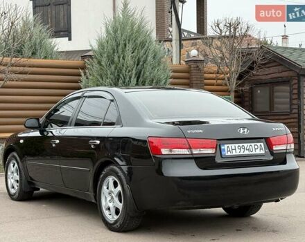 Черный Хендай Соната, объемом двигателя 2 л и пробегом 217 тыс. км за 6200 $, фото 20 на Automoto.ua