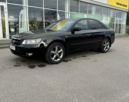 Чорний Хендай Соната, об'ємом двигуна 2.4 л та пробігом 270 тис. км за 4900 $, фото 5 на Automoto.ua