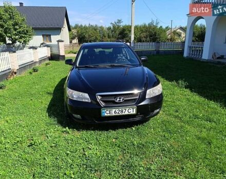 Чорний Хендай Соната, об'ємом двигуна 2 л та пробігом 240 тис. км за 5500 $, фото 2 на Automoto.ua