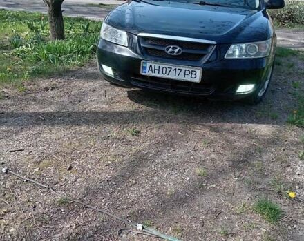 Чорний Хендай Соната, об'ємом двигуна 2 л та пробігом 293 тис. км за 5800 $, фото 15 на Automoto.ua