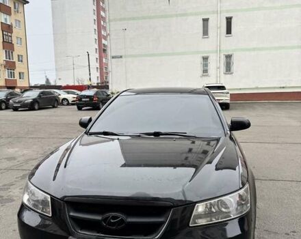 Черный Хендай Соната, объемом двигателя 2.4 л и пробегом 214 тыс. км за 7000 $, фото 8 на Automoto.ua