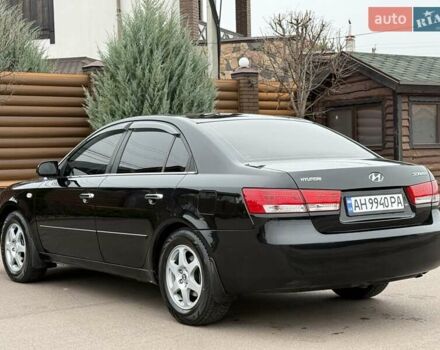 Черный Хендай Соната, объемом двигателя 2 л и пробегом 217 тыс. км за 6200 $, фото 19 на Automoto.ua