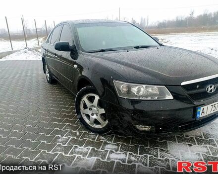 Чорний Хендай Соната, об'ємом двигуна 2 л та пробігом 370 тис. км за 6200 $, фото 11 на Automoto.ua