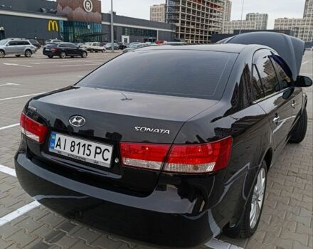 Черный Хендай Соната, объемом двигателя 2 л и пробегом 242 тыс. км за 5750 $, фото 17 на Automoto.ua