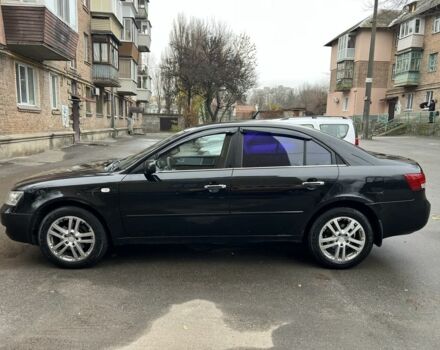 Чорний Хендай Соната, об'ємом двигуна 2 л та пробігом 280 тис. км за 4300 $, фото 7 на Automoto.ua