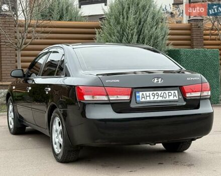 Черный Хендай Соната, объемом двигателя 2 л и пробегом 217 тыс. км за 6200 $, фото 22 на Automoto.ua