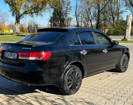 Черный Хендай Соната, объемом двигателя 2.36 л и пробегом 272 тыс. км за 5300 $, фото 10 на Automoto.ua