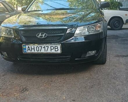 Чорний Хендай Соната, об'ємом двигуна 2 л та пробігом 293 тис. км за 5800 $, фото 3 на Automoto.ua