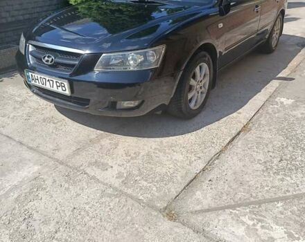 Чорний Хендай Соната, об'ємом двигуна 2 л та пробігом 293 тис. км за 5800 $, фото 12 на Automoto.ua