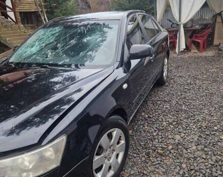 Черный Хендай Соната, объемом двигателя 1.99 л и пробегом 311 тыс. км за 2650 $, фото 4 на Automoto.ua