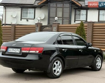 Черный Хендай Соната, объемом двигателя 2 л и пробегом 217 тыс. км за 6200 $, фото 31 на Automoto.ua