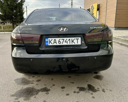 Чорний Хендай Соната, об'ємом двигуна 2.4 л та пробігом 270 тис. км за 4900 $, фото 10 на Automoto.ua