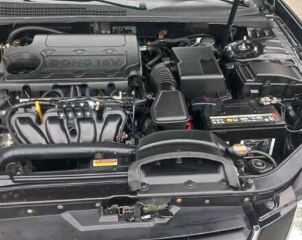 Чорний Хендай Соната, об'ємом двигуна 2 л та пробігом 216 тис. км за 6500 $, фото 6 на Automoto.ua