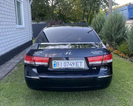 Чорний Хендай Соната, об'ємом двигуна 2 л та пробігом 285 тис. км за 5400 $, фото 2 на Automoto.ua