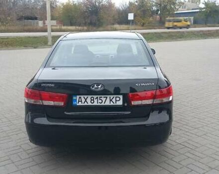 Чорний Хендай Соната, об'ємом двигуна 2 л та пробігом 216 тис. км за 6500 $, фото 7 на Automoto.ua