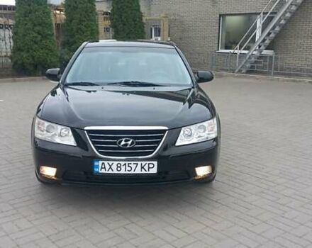 Чорний Хендай Соната, об'ємом двигуна 2 л та пробігом 216 тис. км за 6500 $, фото 5 на Automoto.ua