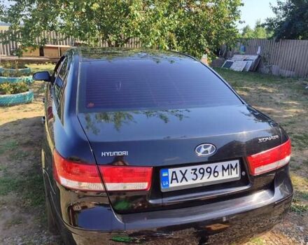 Чорний Хендай Соната, об'ємом двигуна 2 л та пробігом 247 тис. км за 5700 $, фото 5 на Automoto.ua