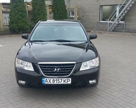 Чорний Хендай Соната, об'ємом двигуна 2 л та пробігом 216 тис. км за 6500 $, фото 8 на Automoto.ua
