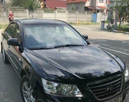 Чорний Хендай Соната, об'ємом двигуна 2 л та пробігом 285 тис. км за 5400 $, фото 8 на Automoto.ua