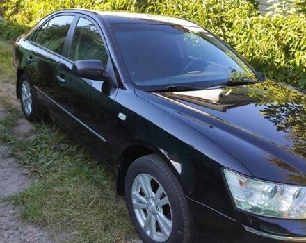 Хендай Соната 2008 в Киеве на Automoto.ua Черный Хендай Соната, объемом двигателя 2 л и пробегом 230 тыс. км за 8800 $, фото 3 на Automoto.ua