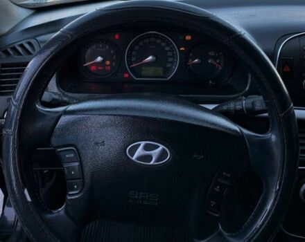 Черный Хендай Соната, объемом двигателя 2 л и пробегом 320 тыс. км за 5299 $, фото 11 на Automoto.ua