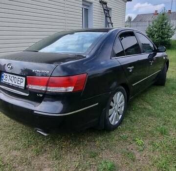 Чорний Хендай Соната, об'ємом двигуна 3.3 л та пробігом 292 тис. км за 5300 $, фото 1 на Automoto.ua