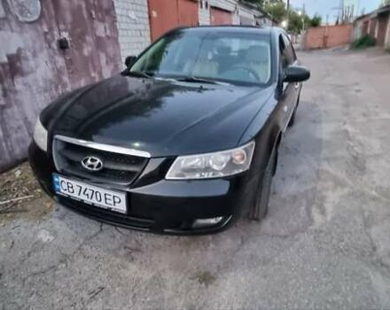 Чорний Хендай Соната, об'ємом двигуна 3.3 л та пробігом 292 тис. км за 5300 $, фото 2 на Automoto.ua