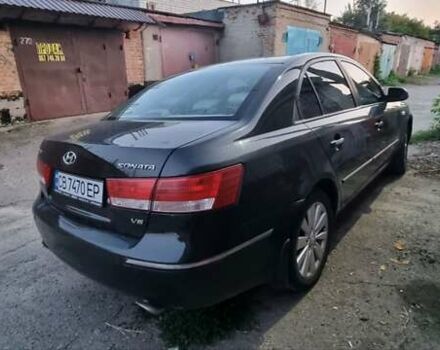 Чорний Хендай Соната, об'ємом двигуна 3.3 л та пробігом 292 тис. км за 5300 $, фото 3 на Automoto.ua