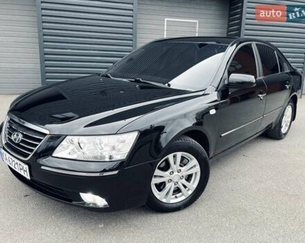 Черный Хендай Соната, объемом двигателя 2 л и пробегом 110 тыс. км за 9700 $, фото 15 на Automoto.ua