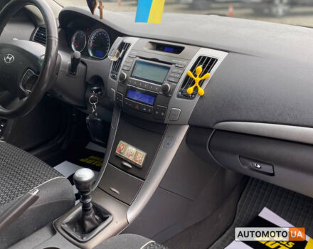 Черный Хендай Соната, объемом двигателя 2 л и пробегом 145 тыс. км за 7890 $, фото 16 на Automoto.ua