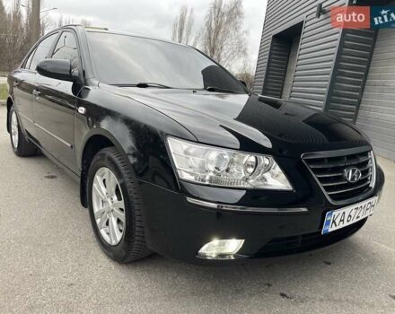 Черный Хендай Соната, объемом двигателя 2 л и пробегом 110 тыс. км за 9700 $, фото 25 на Automoto.ua