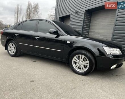 Черный Хендай Соната, объемом двигателя 2 л и пробегом 110 тыс. км за 9700 $, фото 23 на Automoto.ua