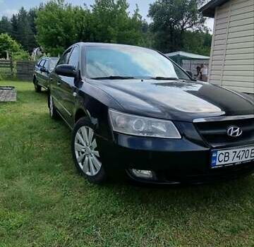 Чорний Хендай Соната, об'ємом двигуна 3.3 л та пробігом 292 тис. км за 5300 $, фото 7 на Automoto.ua