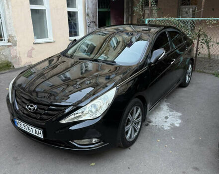 Чорний Хендай Соната, об'ємом двигуна 2 л та пробігом 203 тис. км за 8500 $, фото 4 на Automoto.ua