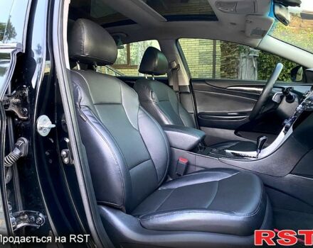 Черный Хендай Соната, объемом двигателя 2.4 л и пробегом 173 тыс. км за 9200 $, фото 8 на Automoto.ua