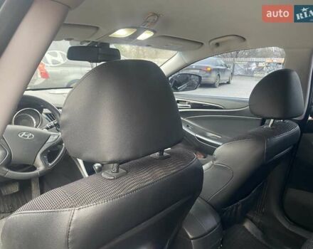 Черный Хендай Соната, объемом двигателя 2.4 л и пробегом 97 тыс. км за 10700 $, фото 18 на Automoto.ua