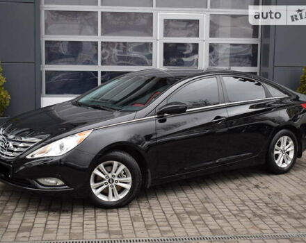 Чорний Хендай Соната, об'ємом двигуна 2.4 л та пробігом 398 тис. км за 7800 $, фото 1 на Automoto.ua