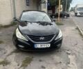 Черный Хендай Соната, объемом двигателя 2 л и пробегом 170 тыс. км за 6100 $, фото 1 на Automoto.ua