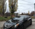 Черный Хендай Соната, объемом двигателя 2 л и пробегом 216 тыс. км за 7499 $, фото 1 на Automoto.ua