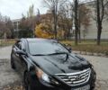 Черный Хендай Соната, объемом двигателя 2 л и пробегом 216 тыс. км за 7499 $, фото 1 на Automoto.ua