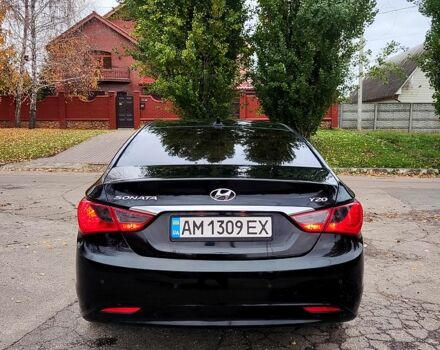 Чорний Хендай Соната, об'ємом двигуна 2 л та пробігом 216 тис. км за 7650 $, фото 7 на Automoto.ua