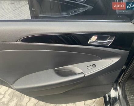 Черный Хендай Соната, объемом двигателя 2.4 л и пробегом 97 тыс. км за 10700 $, фото 13 на Automoto.ua