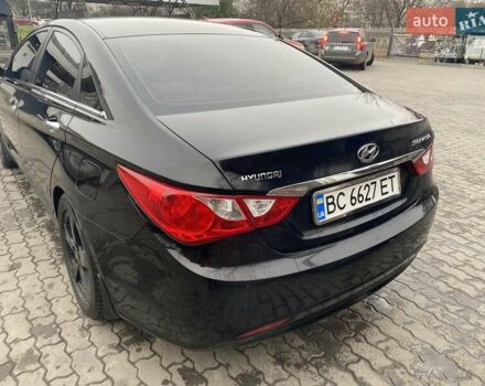 Черный Хендай Соната, объемом двигателя 2.4 л и пробегом 97 тыс. км за 10700 $, фото 8 на Automoto.ua