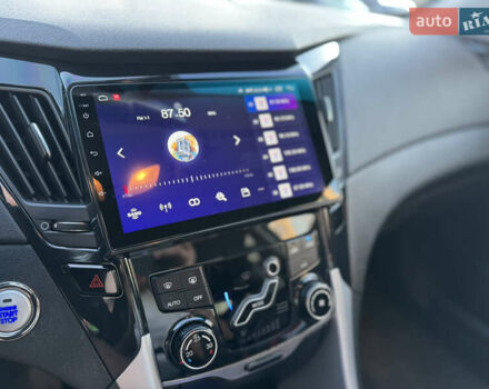 Черный Хендай Соната, объемом двигателя 2.4 л и пробегом 270 тыс. км за 9200 $, фото 42 на Automoto.ua