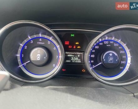 Черный Хендай Соната, объемом двигателя 2.4 л и пробегом 97 тыс. км за 10700 $, фото 14 на Automoto.ua